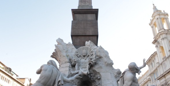 Fontana dei Quattro Fiumi Obelisk