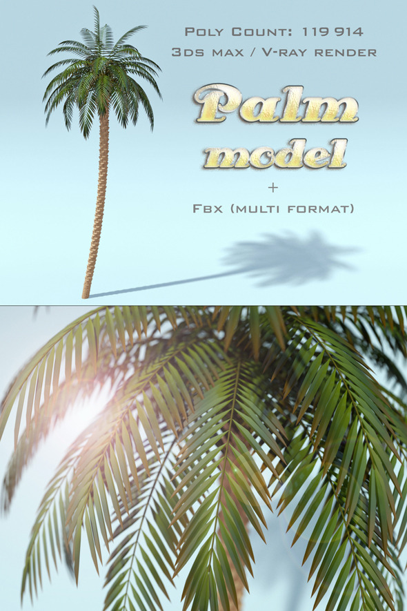Palm Tree Model