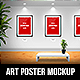Art Gallery A3 Poster Mockup - GraphicRiver Item for Sale