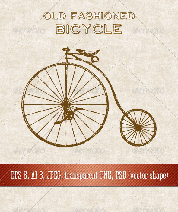 Old Fashioned Bicycle
