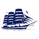 Yacht Ship Emblem - GraphicRiver Item for Sale