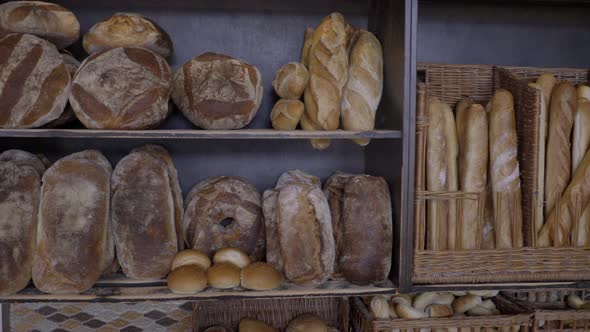 Freshly Baked Bread at a Bakery in Glen Cove Long Island