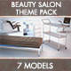 Beauty Salon Pack - 3DOcean Item for Sale
