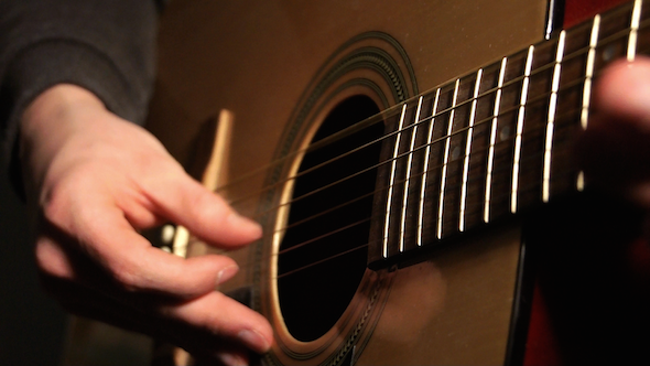 Acoustic Guitar Plucking