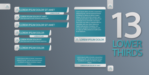 Corporate Lower Thirds alt