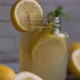 Glass with natural lemon juice - VideoHive Item for Sale