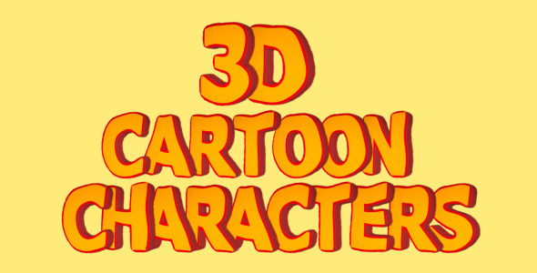 Cartoon Text Characters