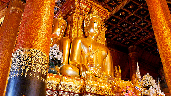 Buddhist Temple Wat Phumin Nan