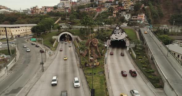 Sculpture Mono Machin Guayaquil City Ecuador