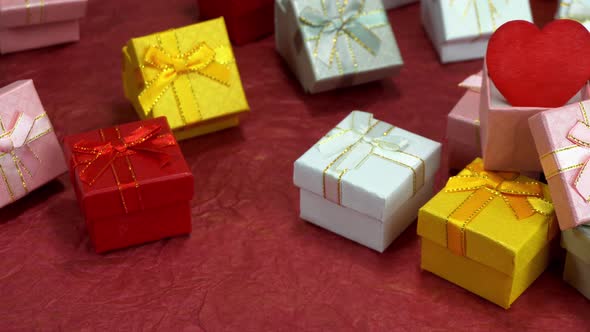 Romantic Set of Gifts for Valentine's Day and Birthday