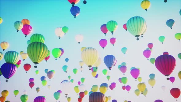 Hot Air Balloons 4k