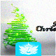Particles Christmas Tree Video Greeting Card - VideoHive Item for Sale