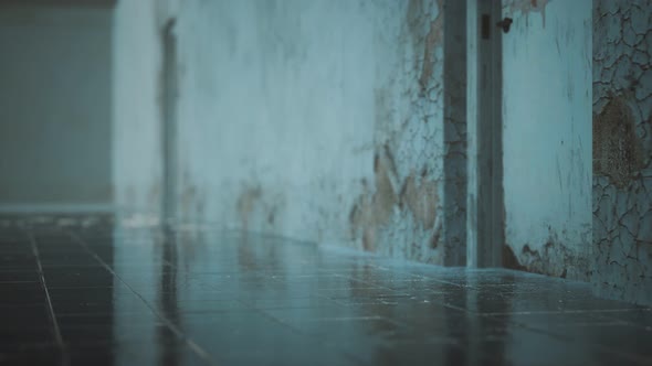 Interior of the Abandoned Soviet Building alt