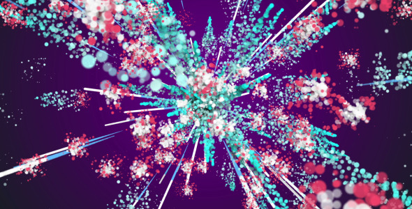 Particle Party Background