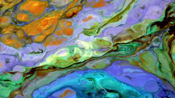 Color Explosion Abstract Art Painting alt