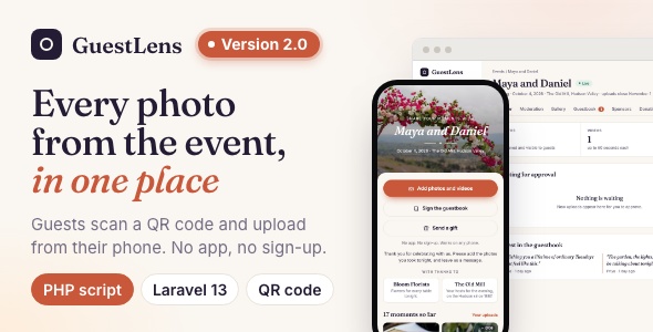 GuestLens | Event Photo and Video Sharing SaaS Platform