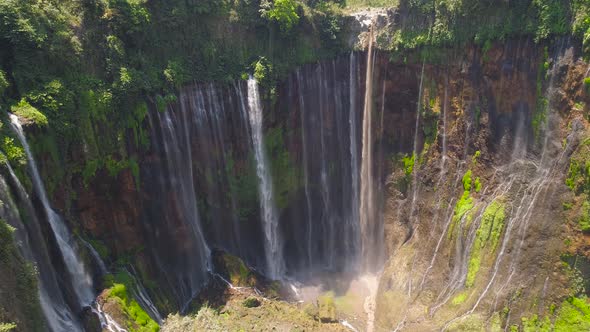 Waterfall Coban Sewu Java Indonesia