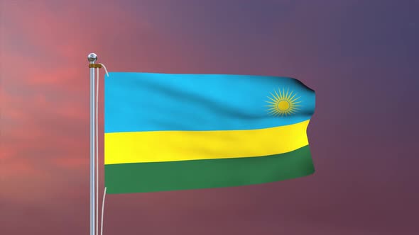 Rwanda Flag 4k