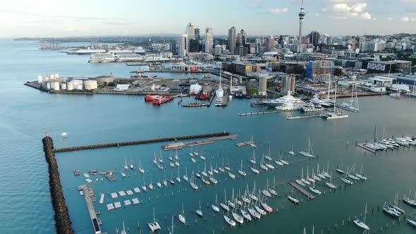 Viaduct Harbour, Auckland New Zealand