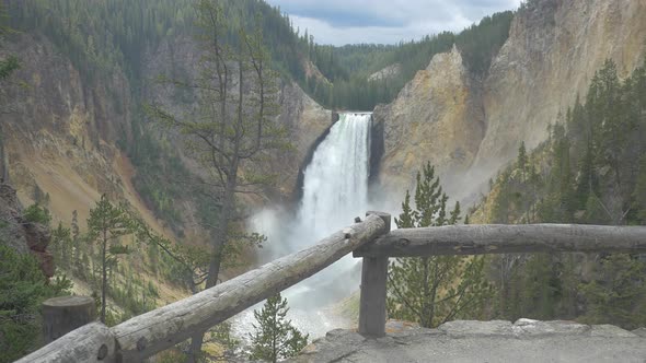 Upper Falls seen at National Park, America