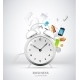 Time Management Conceptual Illustration - GraphicRiver Item for Sale