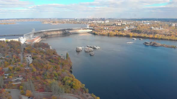 Industrial Hydroelectric Dam