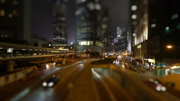 Traffic In City Night