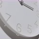 Dotted White Clock Face on Wall All Day - VideoHive Item for Sale