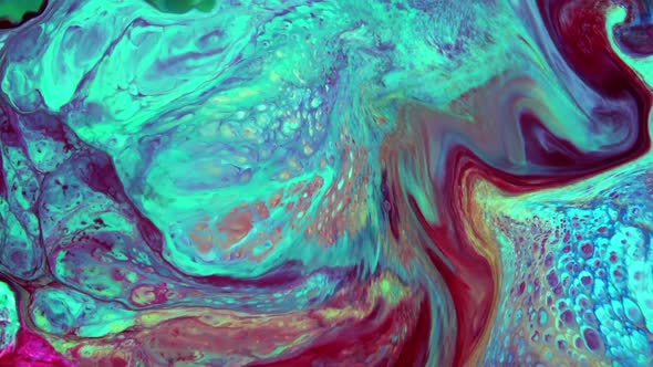 Abstract Colorful Sacral Liquid Waves Texture 294 alt