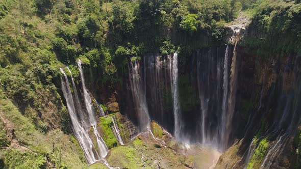 Waterfall Coban Sewu Java Indonesia