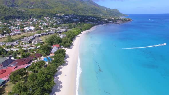 Beautiful Aerial View Of The Beach