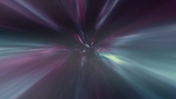 Travel In Time And Space Through  A Vortex Wormhole