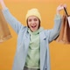 Black Friday Video Footage - A Woman Went Into A Shopping Spree - VideoHive Item for Sale