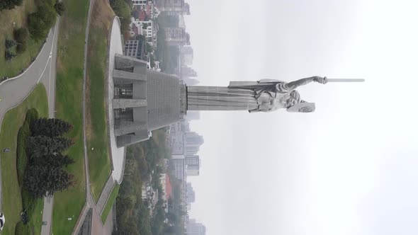 Motherland Monument in Kyiv Ukraine