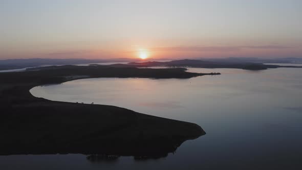 Sunrise Over the Sea