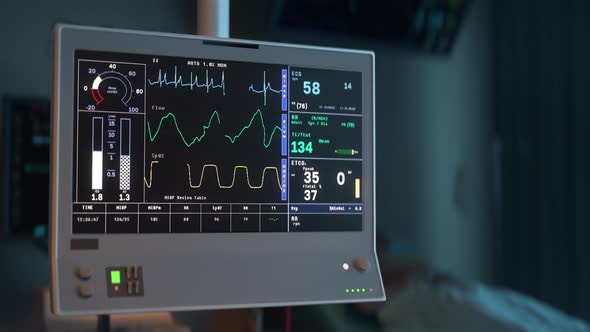 Monitoring Machine In Hospital Alerts Doctors Of Patients Death From Covid alt