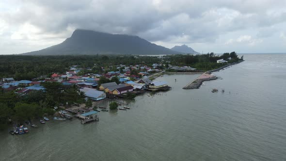 Prawn Fish Farm Aerial