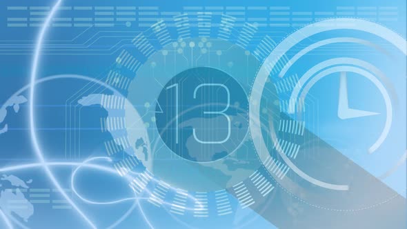 Fast moving clock and data processing alt