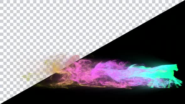 Psychedelic Horse Running alt