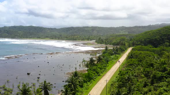 Highway Along the Sea Coast alt