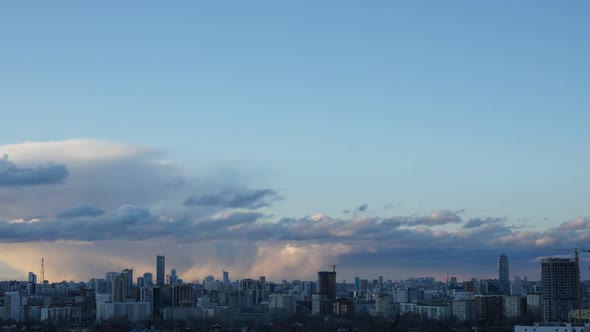 Cloud Shadows on the City Lanshafte