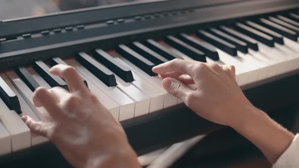 Playing On The Piano