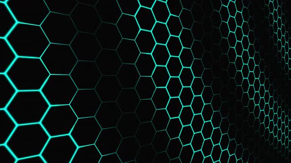 Hexagon Hitech Background