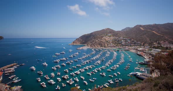 Bay and Town of Avalon on Catalina Island