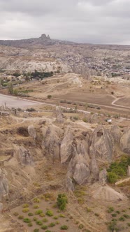 Cappadocia Landscape Aerial View