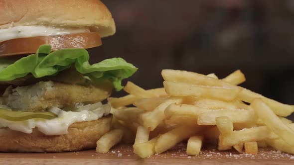 Fish Fillet Burger Display - Slider - Towards The Burger