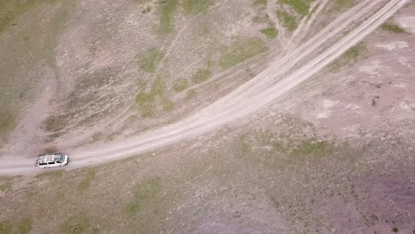 The Minibus Goes on the Green Steppe