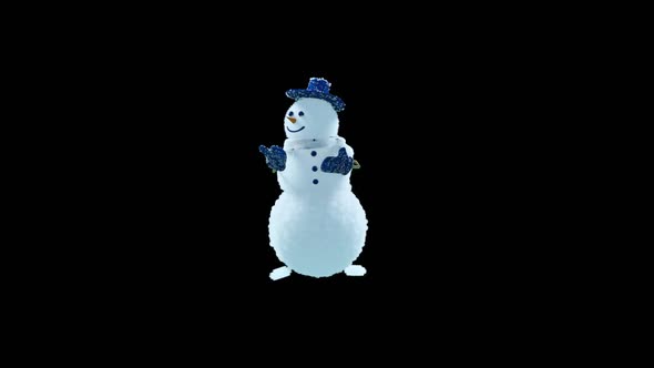 Snowman Dancing HD