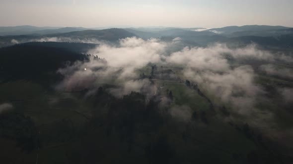 Flying Towards Foggy Mountains