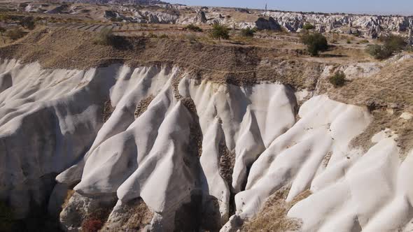 Aerial View Cappadocia Landscape